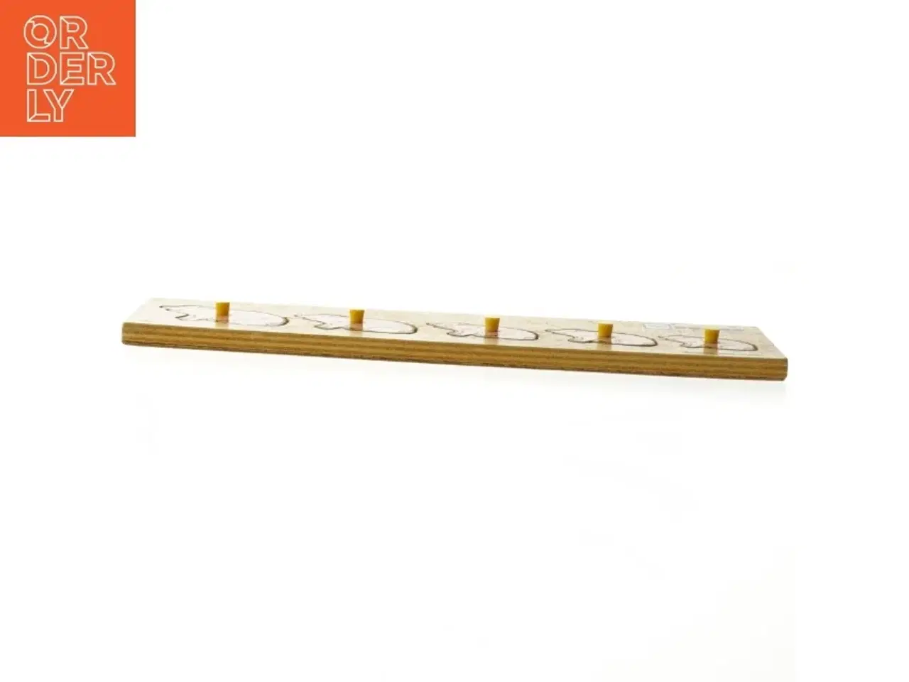 Billede 3 - Træpuslespil med grise (str. 30x8 cm)