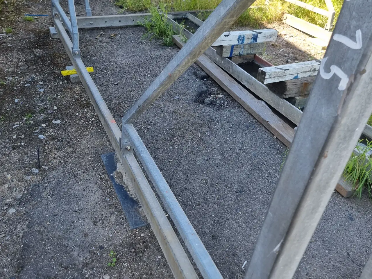 Billede 5 - Østby Smedene bådstativ