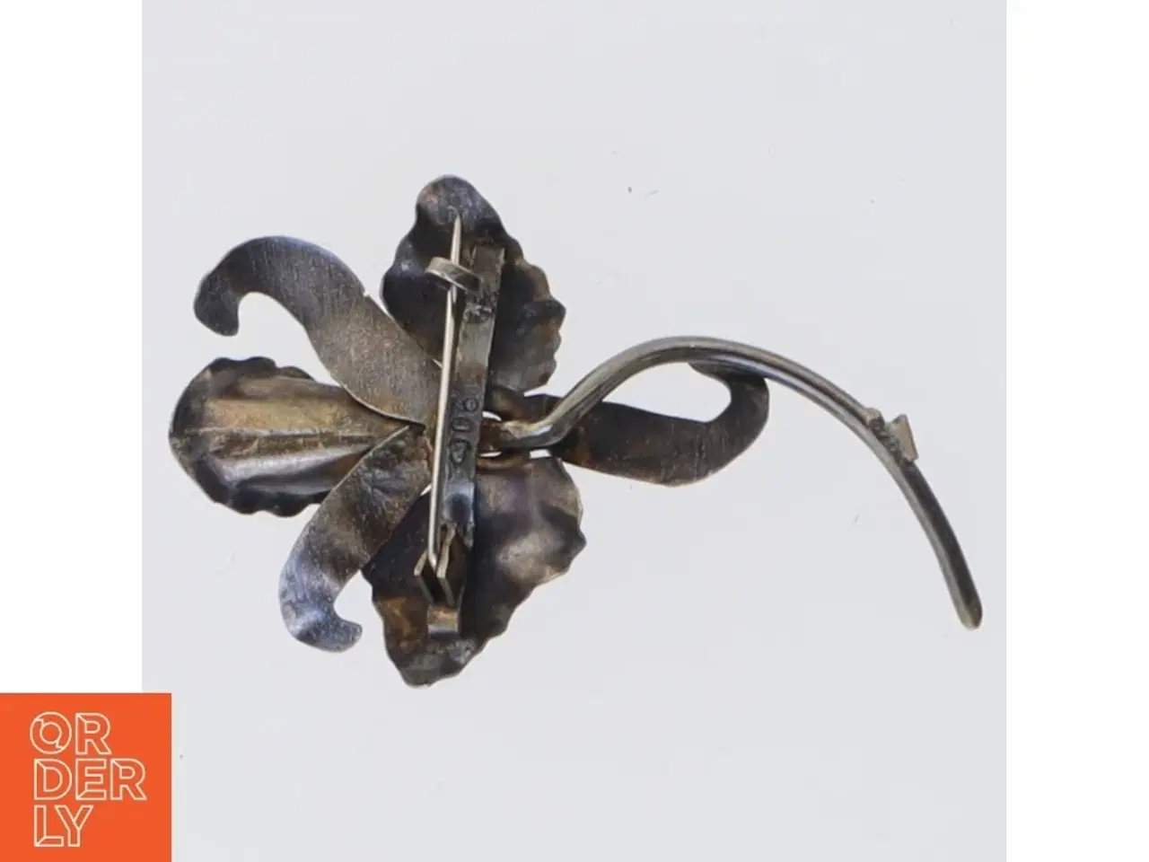 Billede 2 - Vintage broche i blomsterdesign (str. 5,5 cm 5 60)
