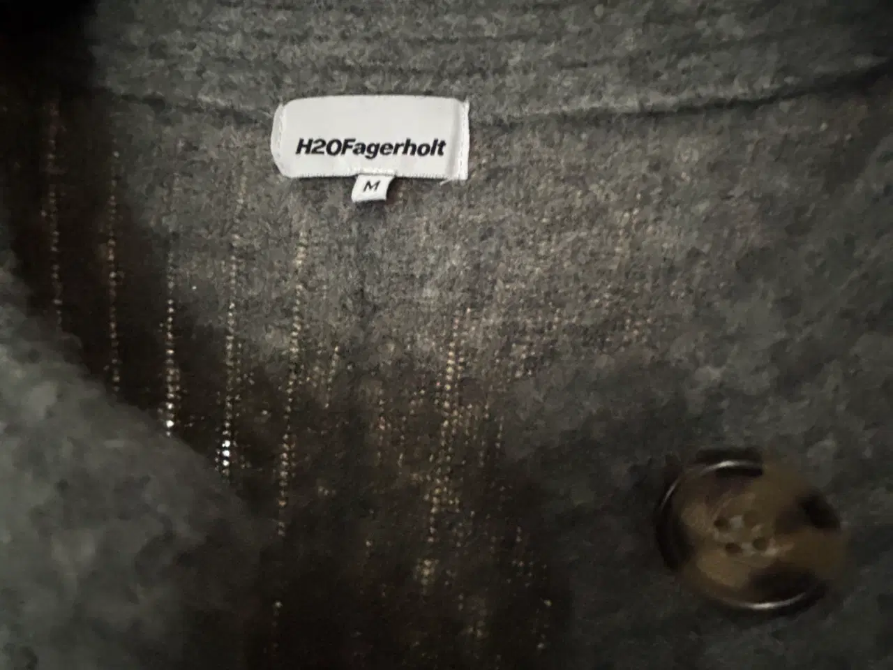 Billede 3 - Flot H2O grå cardigan