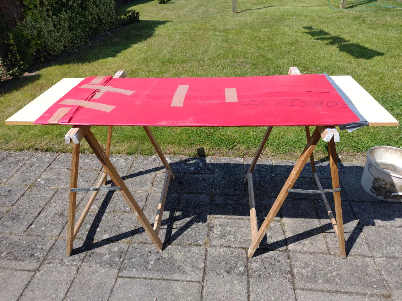 Billede 2 - Stænkplade i rustfrit stål.