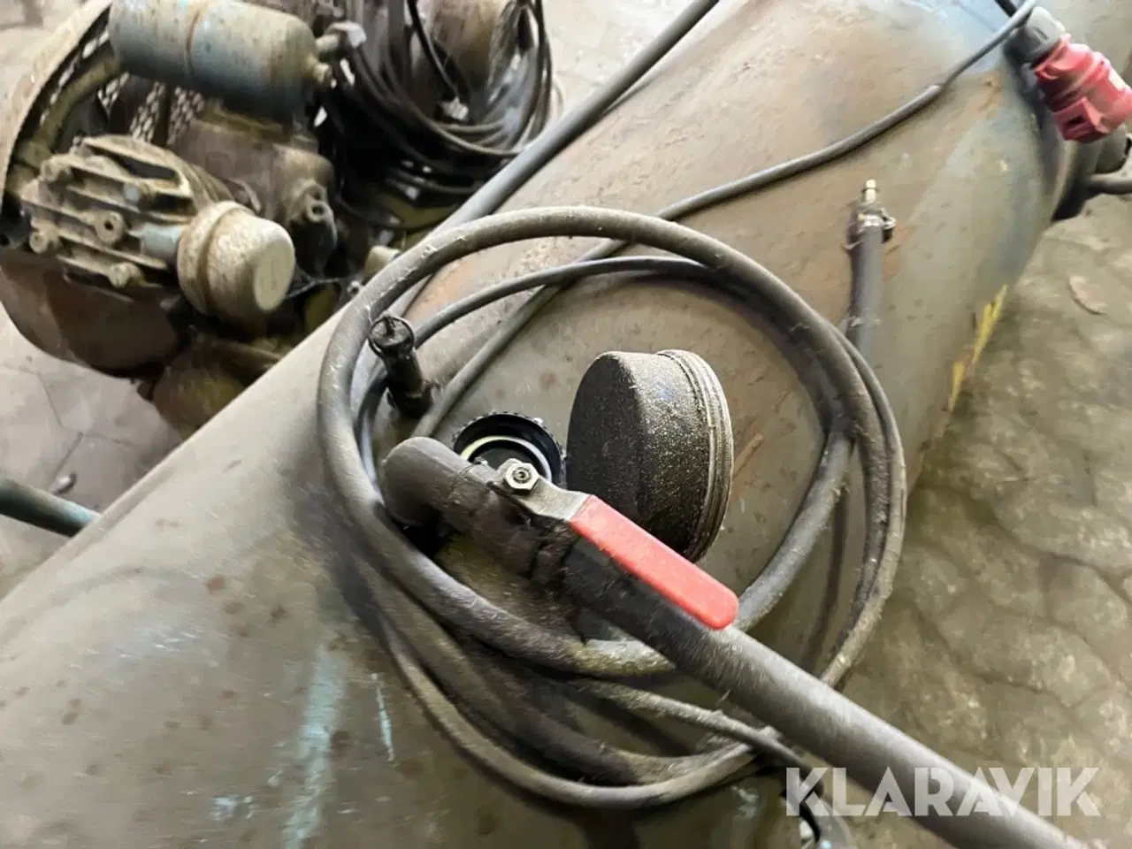 Billede 10 - Luft tank med kompressor