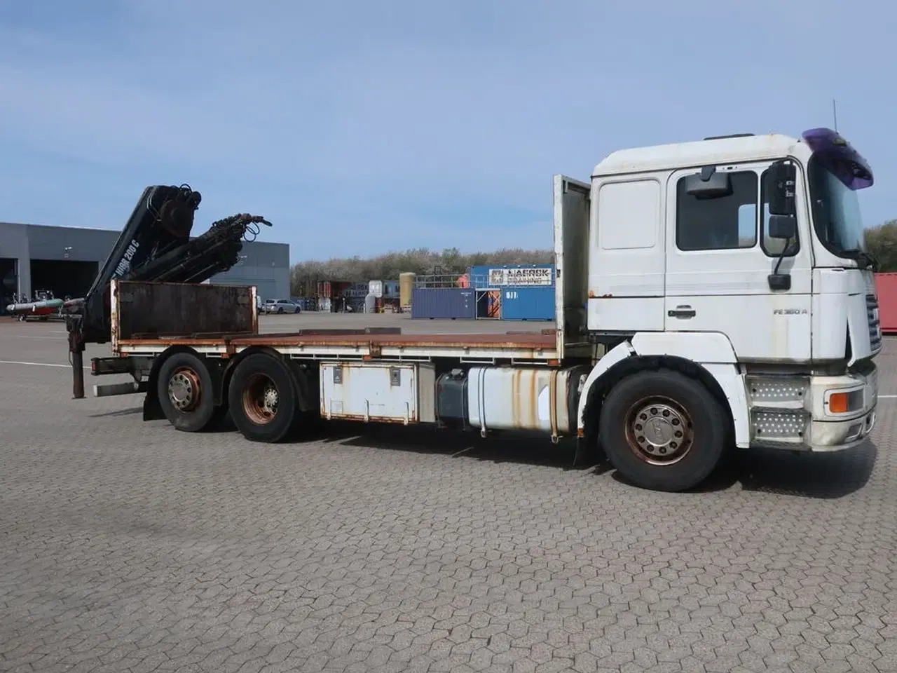 Billede 4 - Lastbil m. kran MAN FE-360A