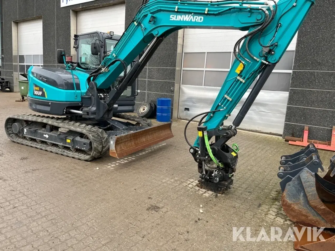 Billede 2 - Gravemaskine Sunward SWE90UF