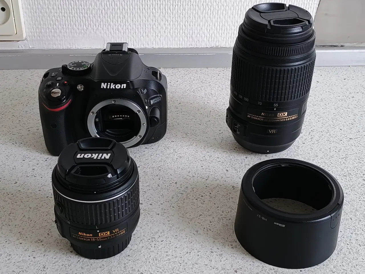 Billede 4 - Nikon D5200 med det hele.