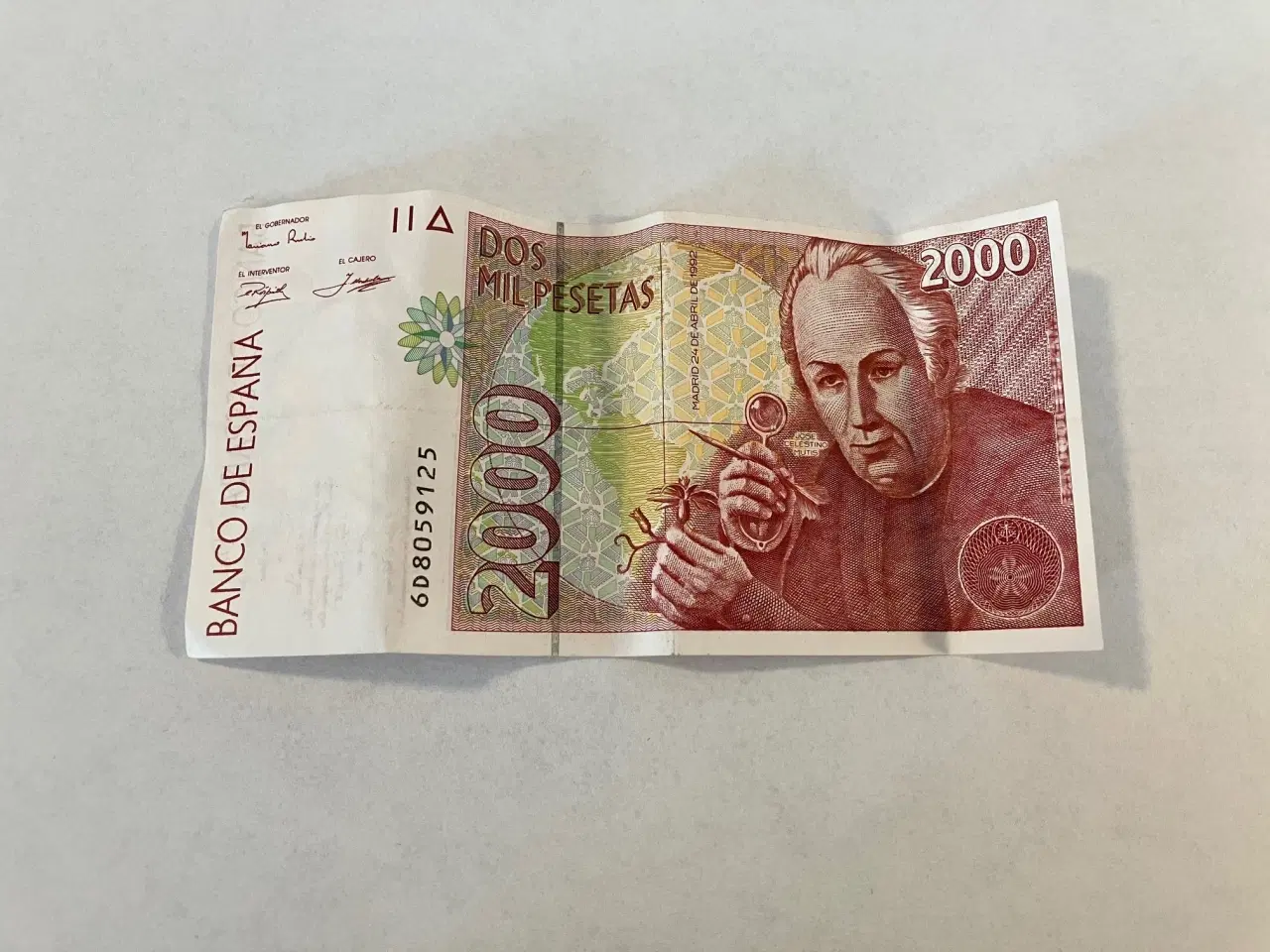 Billede 1 - 2000 Pesetas Spain - Folder