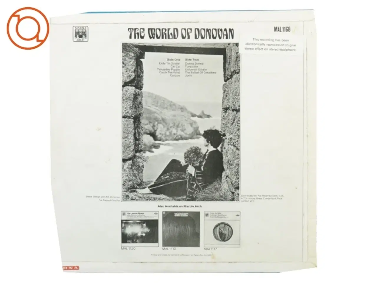 Billede 2 - The World of Donovan (LP) fra Marble Arch (str. 30 cm)