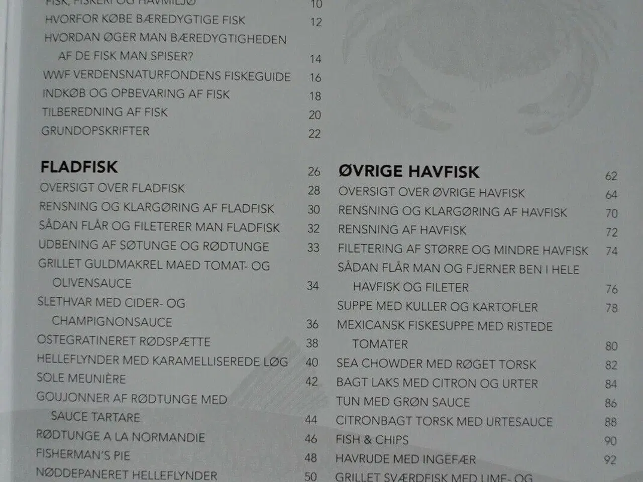 Billede 2 - fisk og skaldyr, red. af susanna tee og fiona bigg