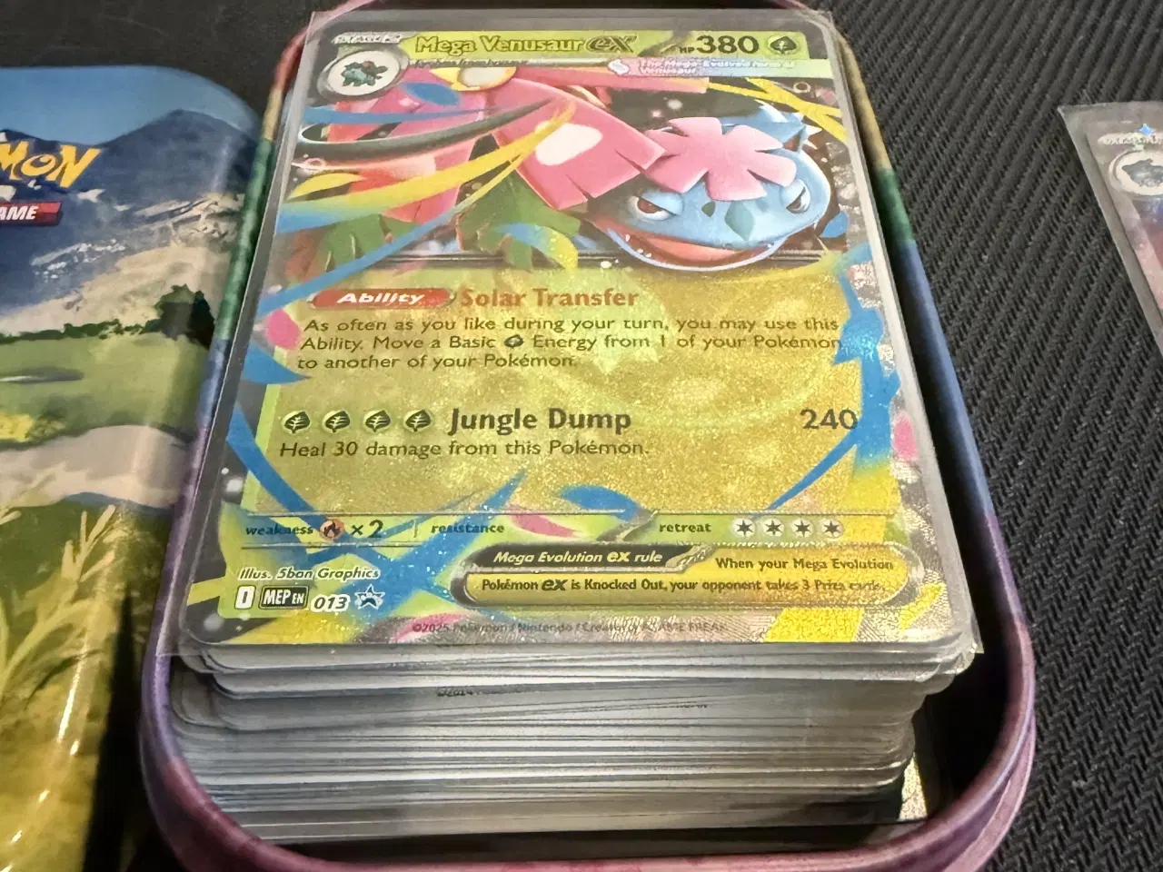 Billede 2 - Pokemon mystery tin Lille -  55 kort i alt 