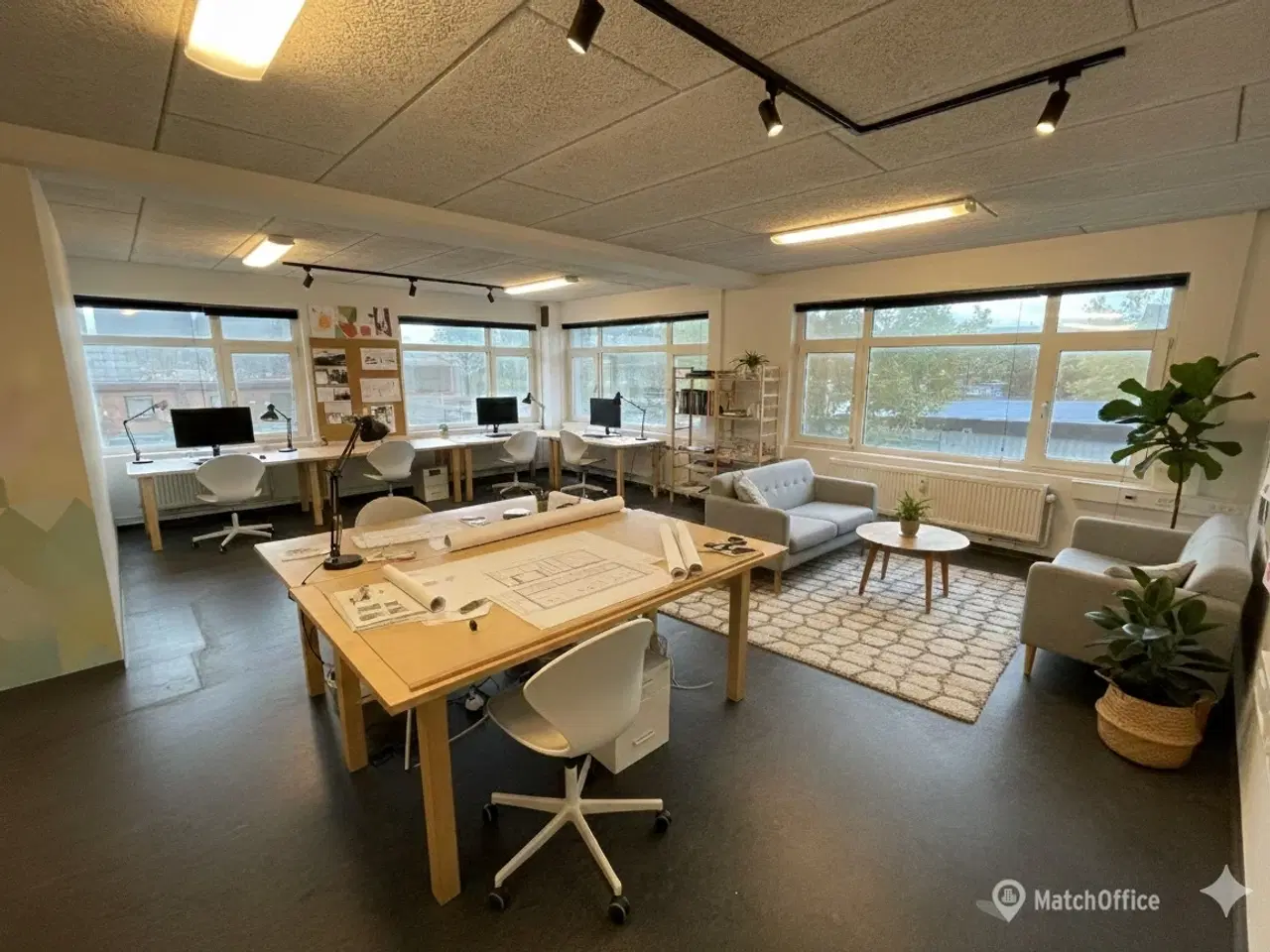 Billede 1 - Lyst og indbydende kontorlokale på 68 m² – klar til indflytning