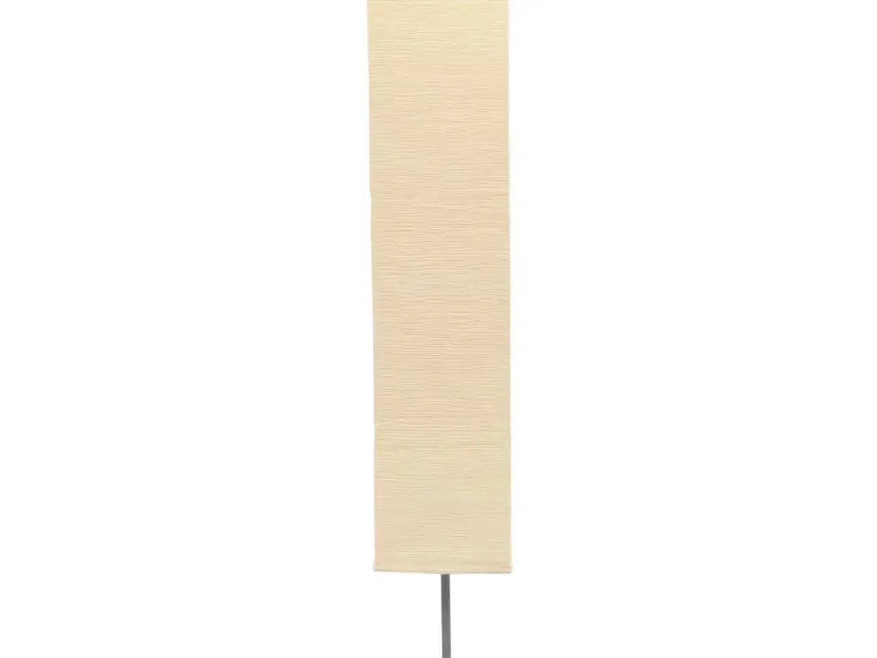 Billede 2 - Standerlampe med stålfod 135 cm beige