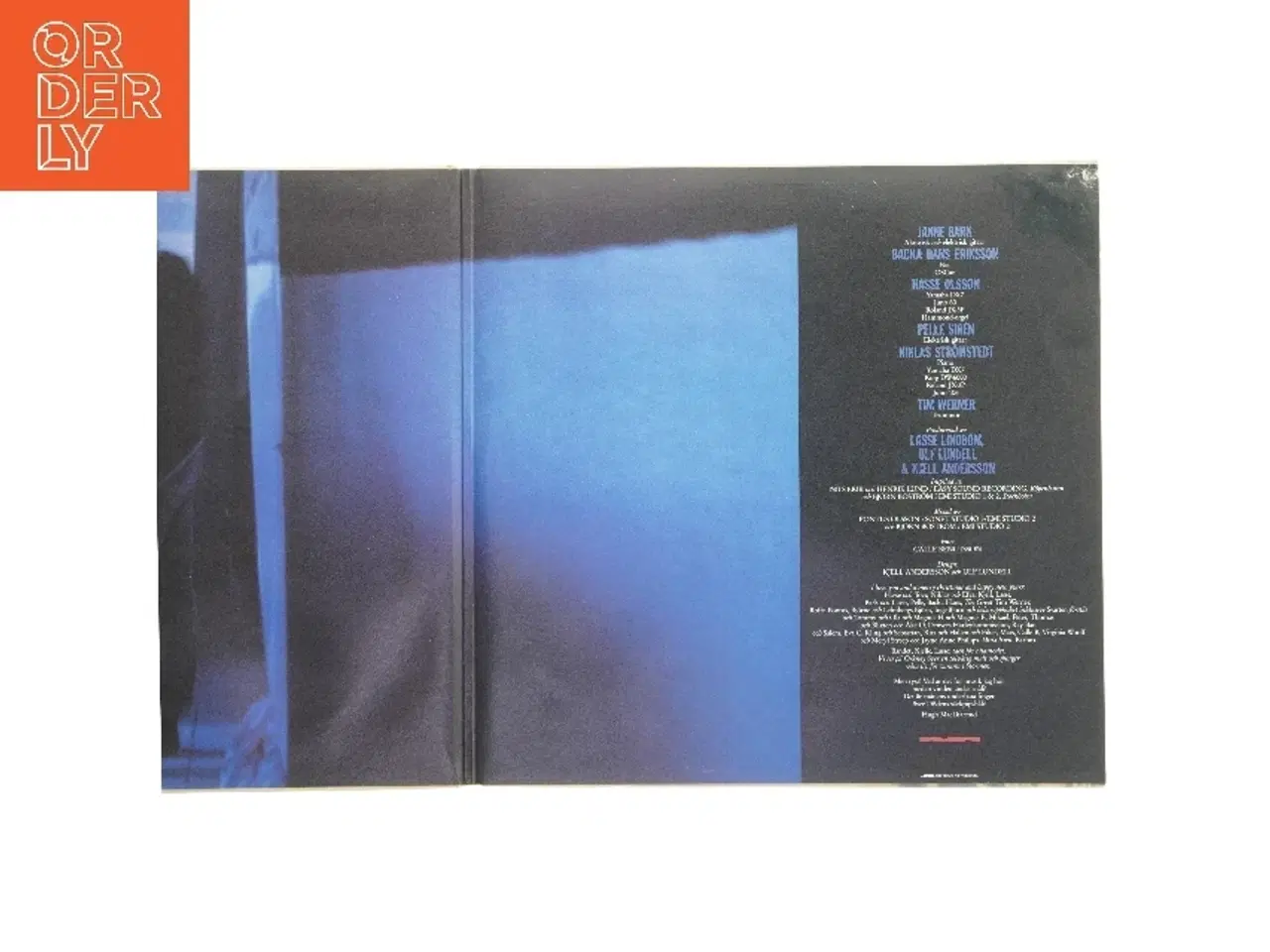 Billede 3 - Ulf Lundell 'Den Vassa Eggen' LP