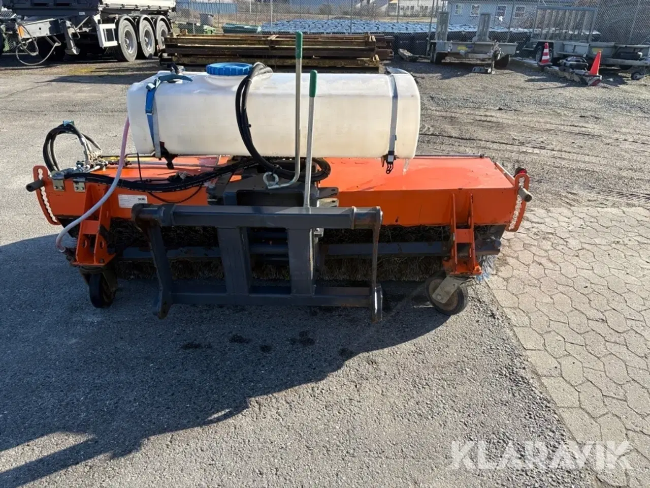 Billede 6 - Kost Tuchel Profi 660-230 med vand og opsamling