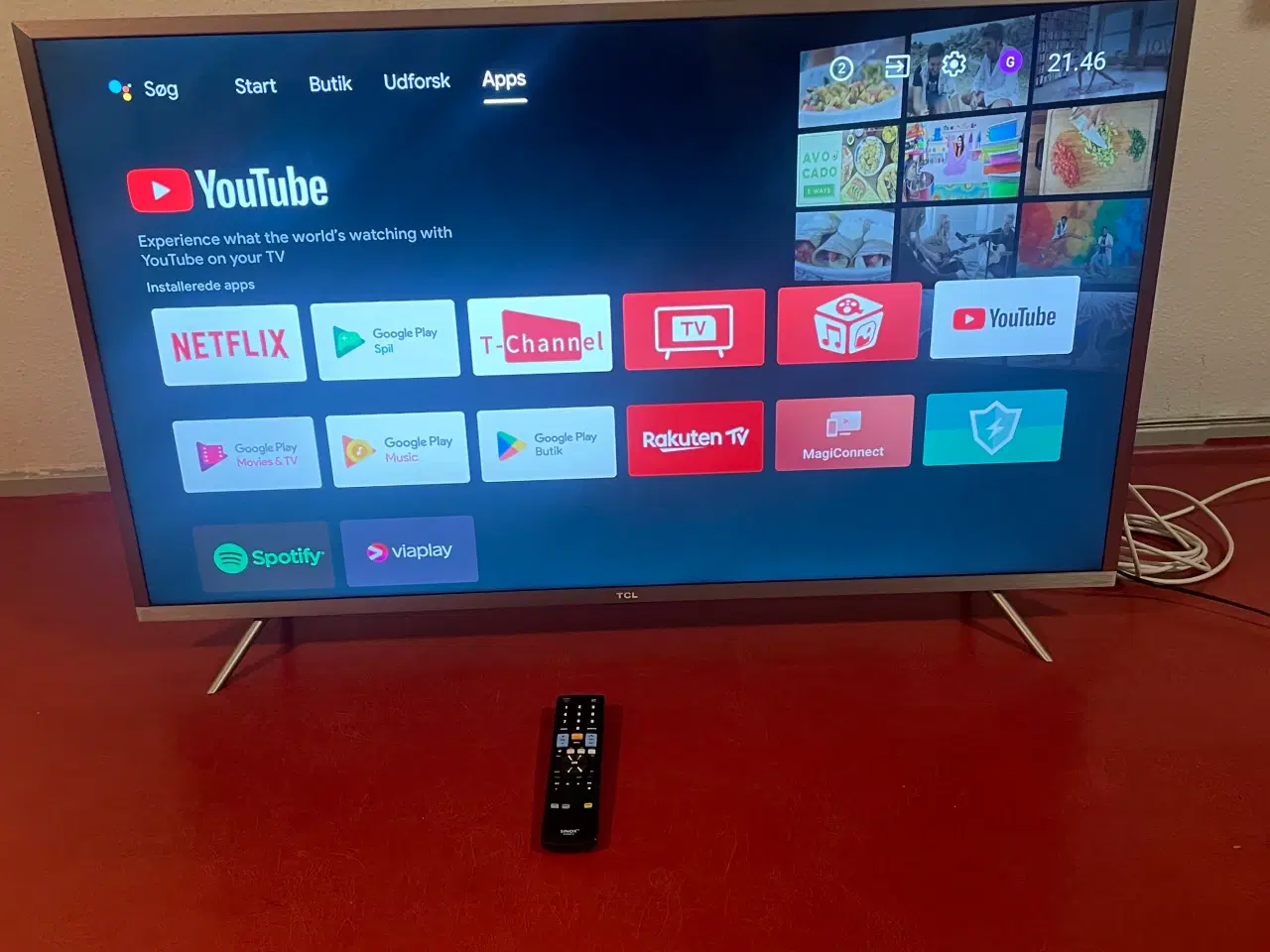 Billede 9 - Smart TV tcl  49 tommer  med  fjernbetjening