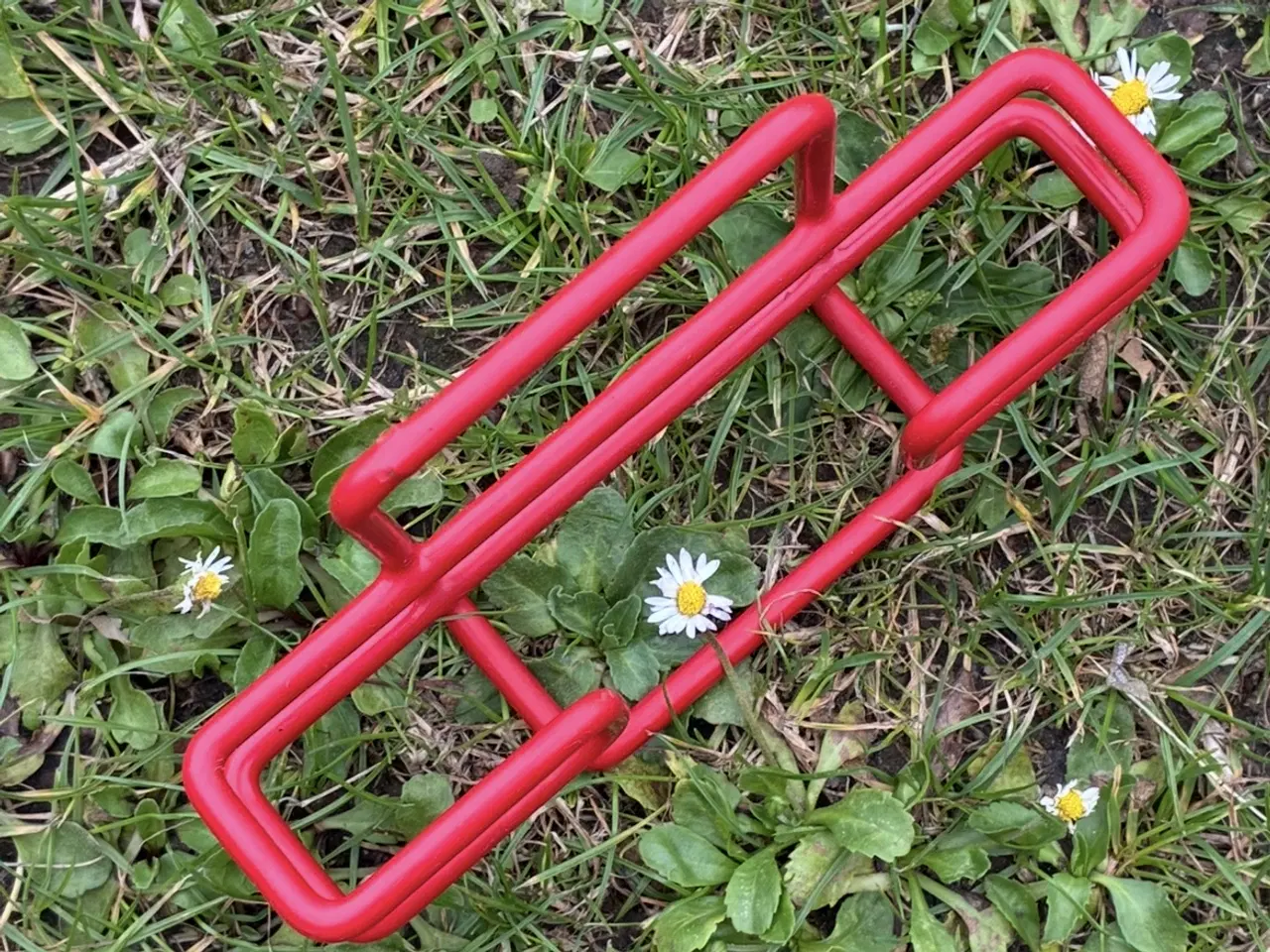 Billede 2 - Fed rød Retro kaffefilterholder 