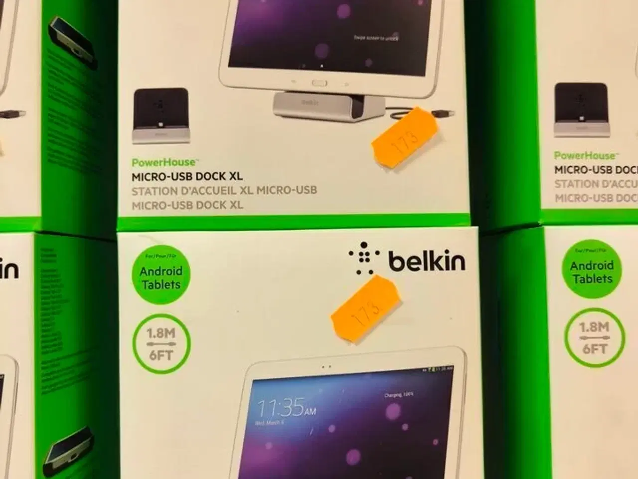 Billede 1 - 4 stk. BELKIN USB dock XL (ubrugt)