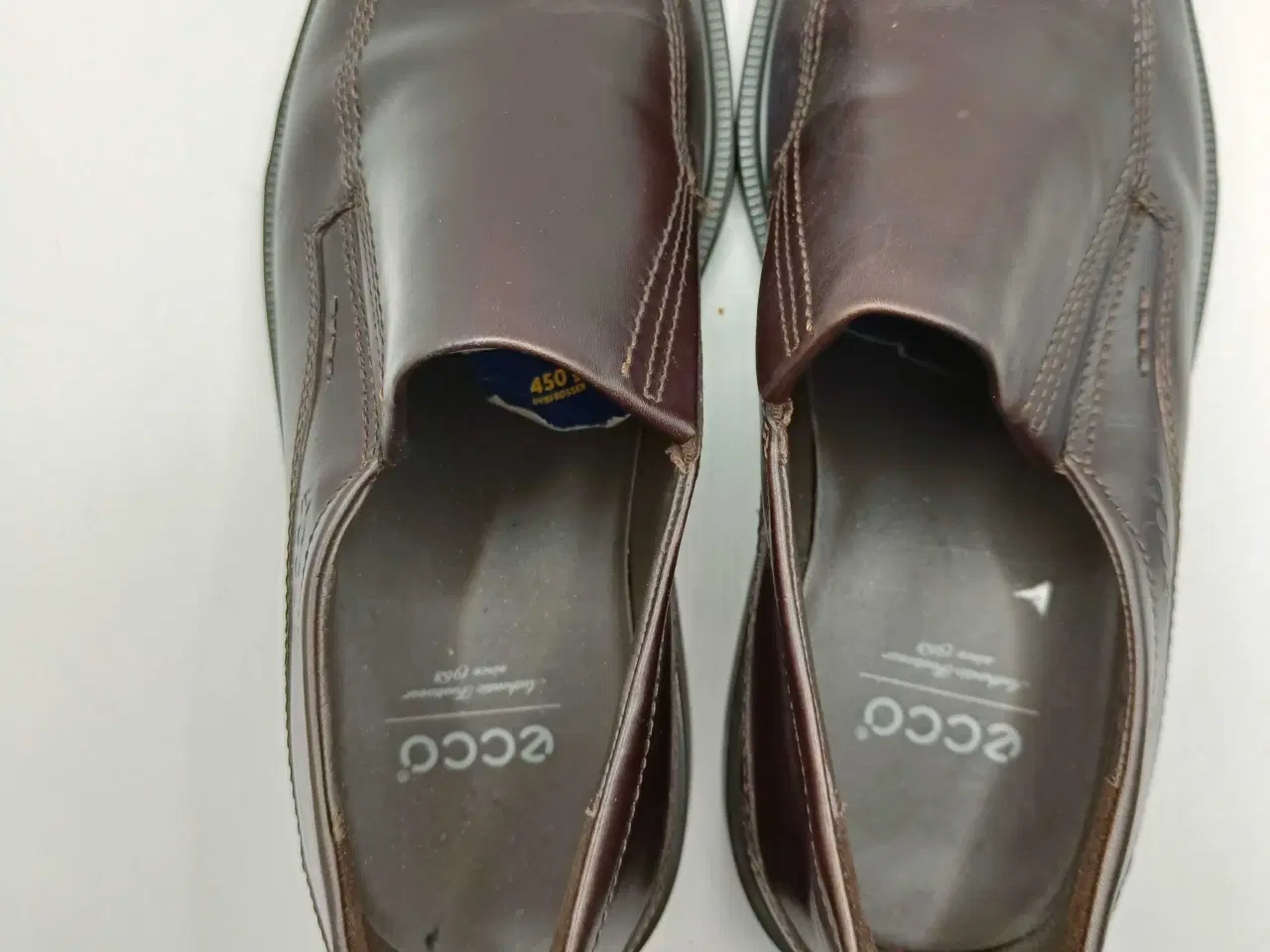 Billede 3 - Ecco brun læder sko 45str