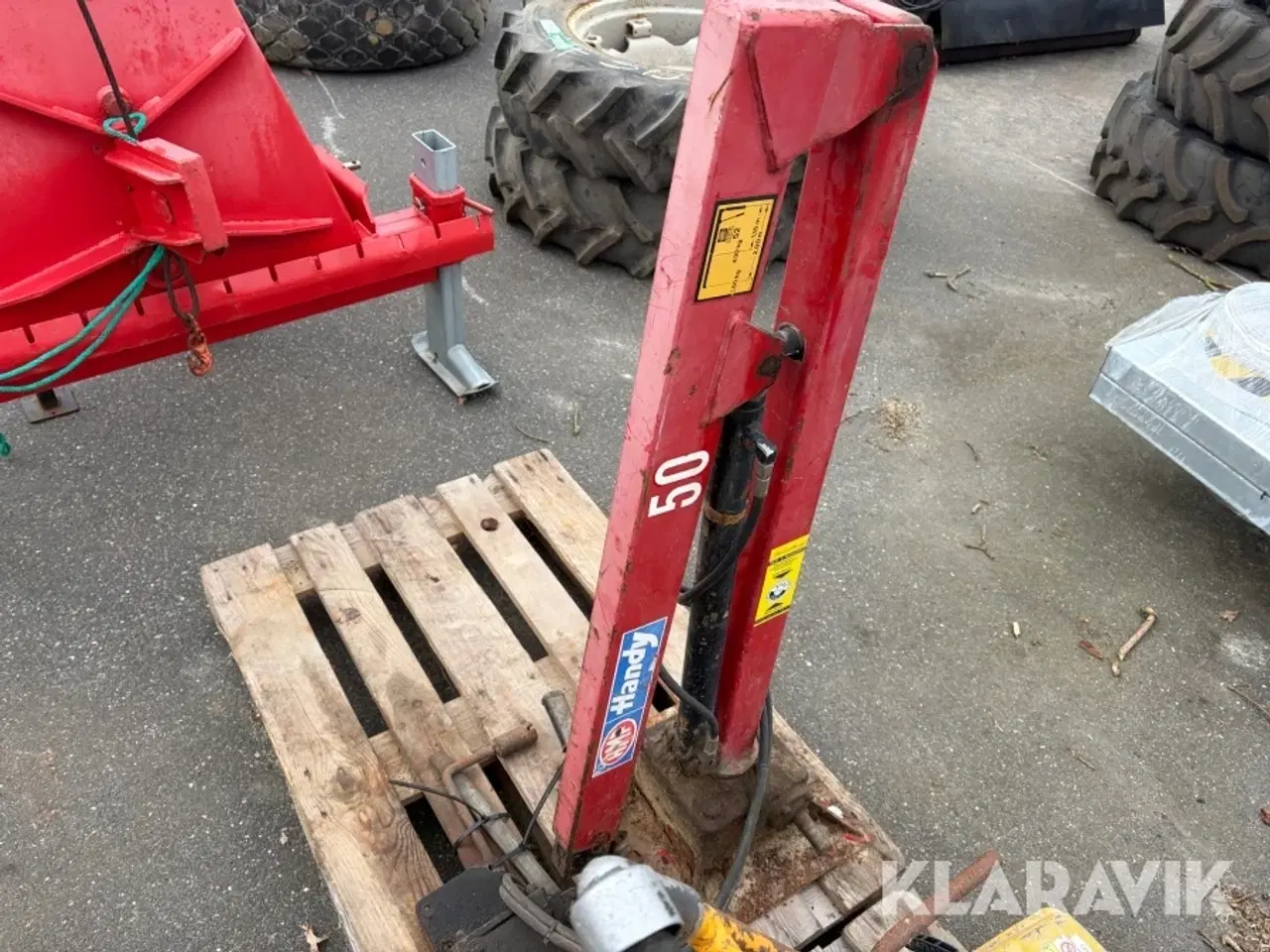 Billede 5 - Kranarm HMF 52 TM til ladbil