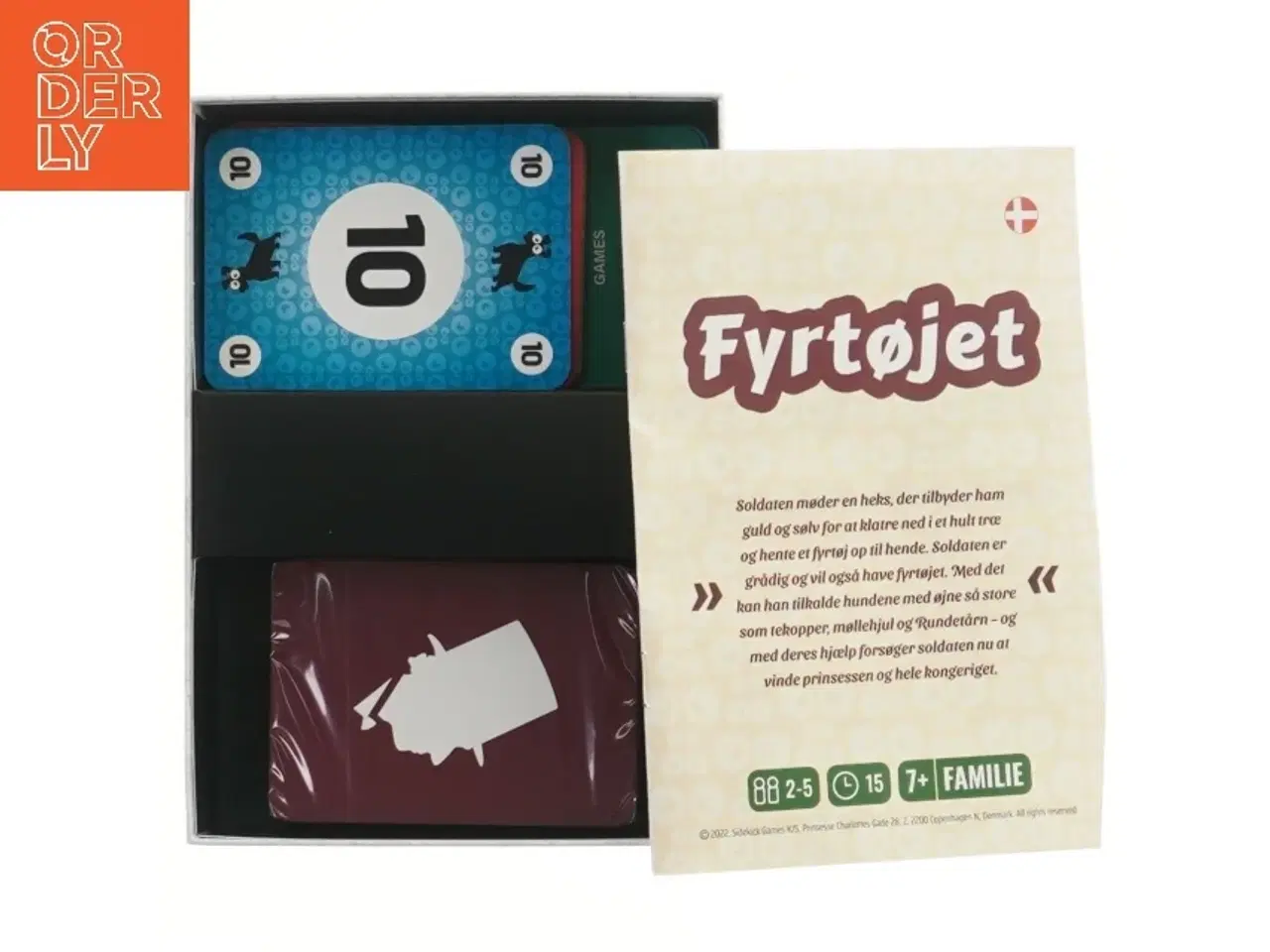 Billede 3 - Kortspil Fyrtøjet fra Sidekick Games (str. 18x13 cm)