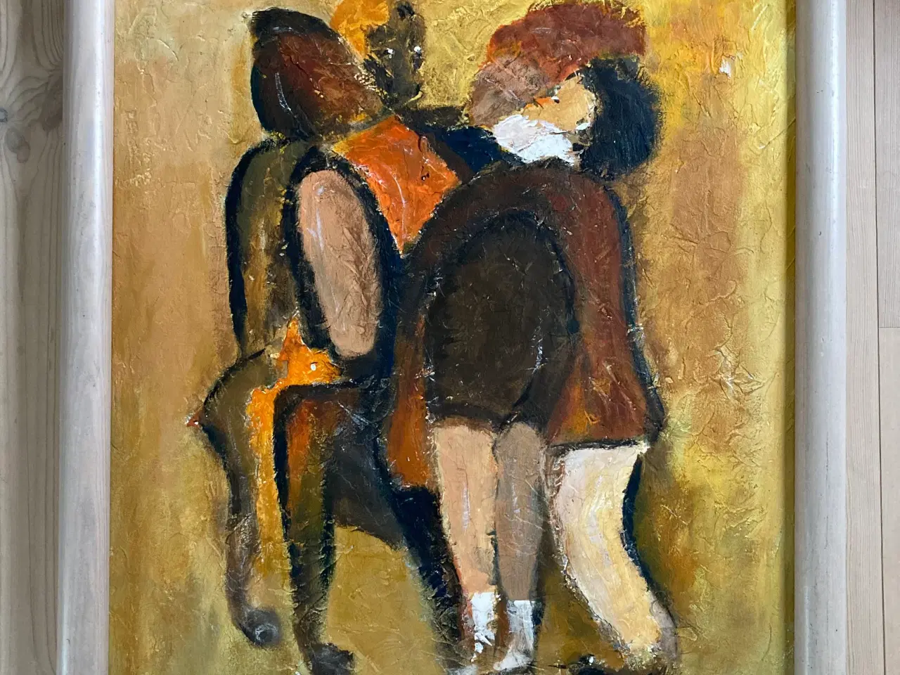 Billede 1 - Dejligt Gudmund Lyngbo signeret oliemaleri 2001