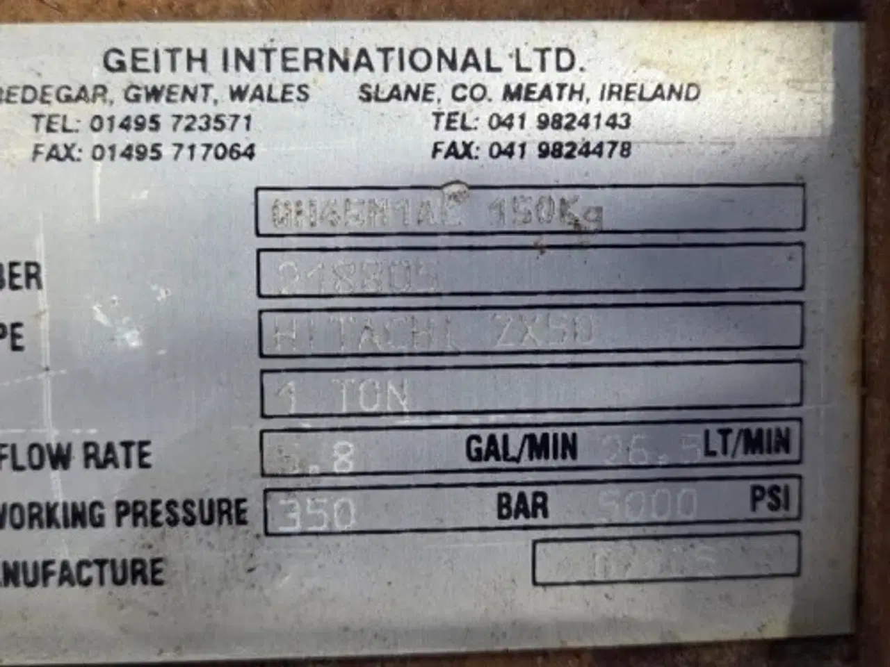 Billede 3 - Hitachi ZX50 Hurtigskift QH45M1AL