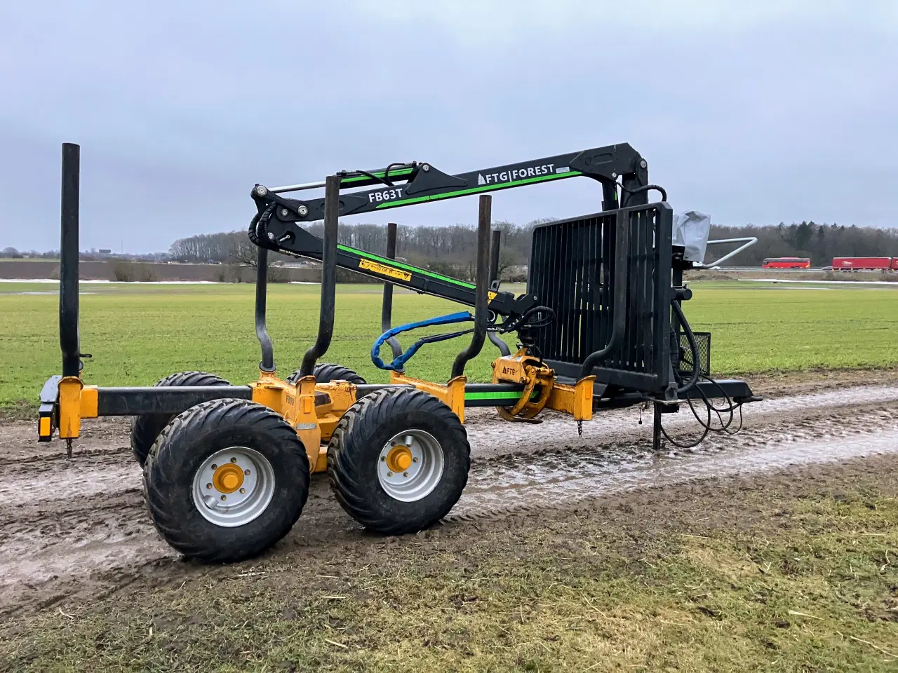Billede 6 - 9 t. FTG skovvogn - FB90/FB63T