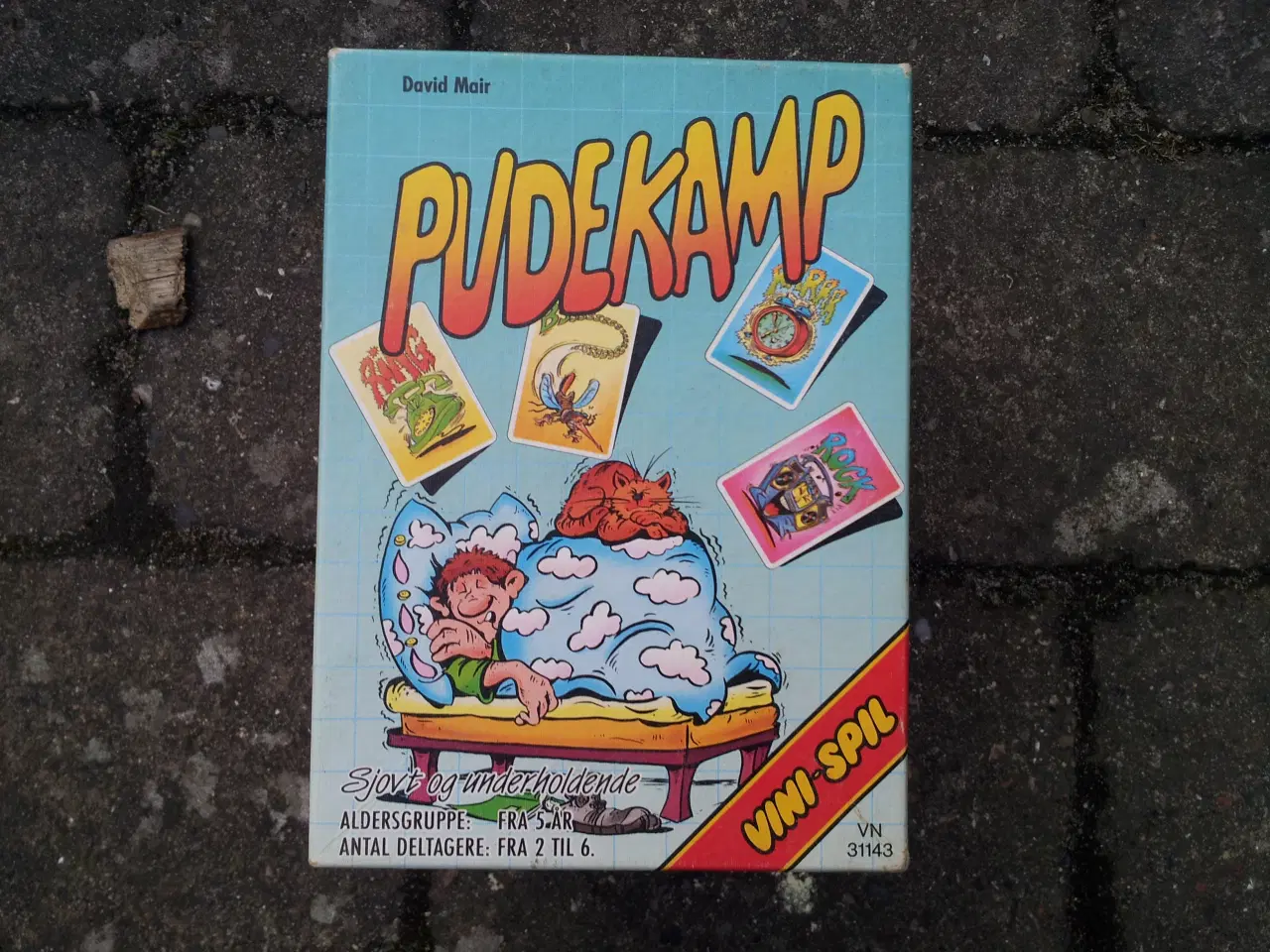 Billede 1 - Pudekamp Brætspil Pude kamp