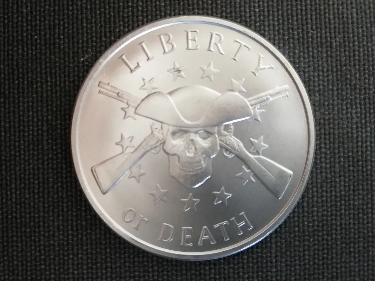 Billede 1 - Sølvmønt - Liberty or Death (Frihed eller Død)