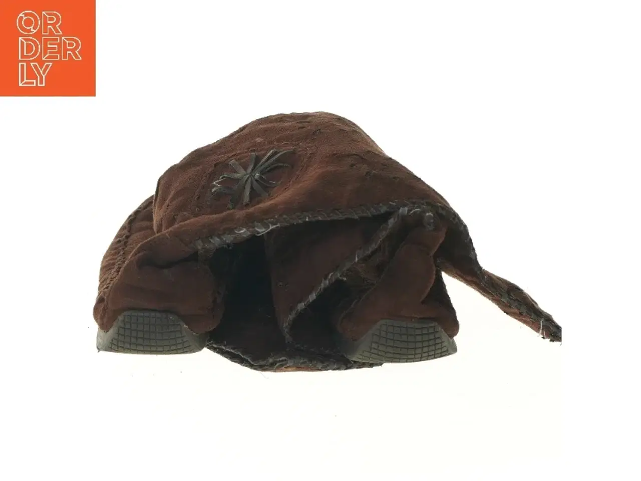 Billede 4 - Brune støvler med mønster (str. længde 28 cm)