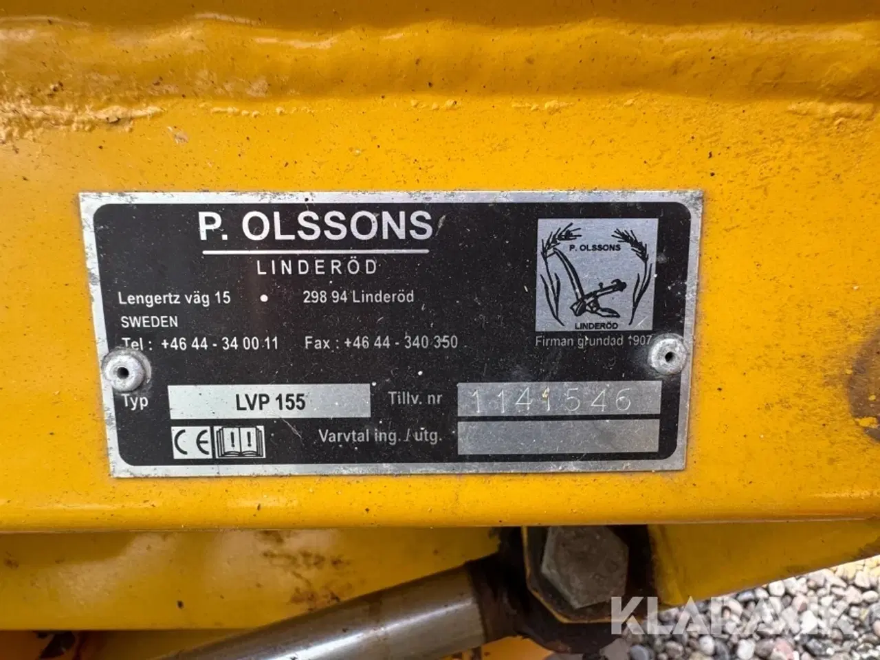 Billede 5 - Snesskraber P.Olssons LVP 155