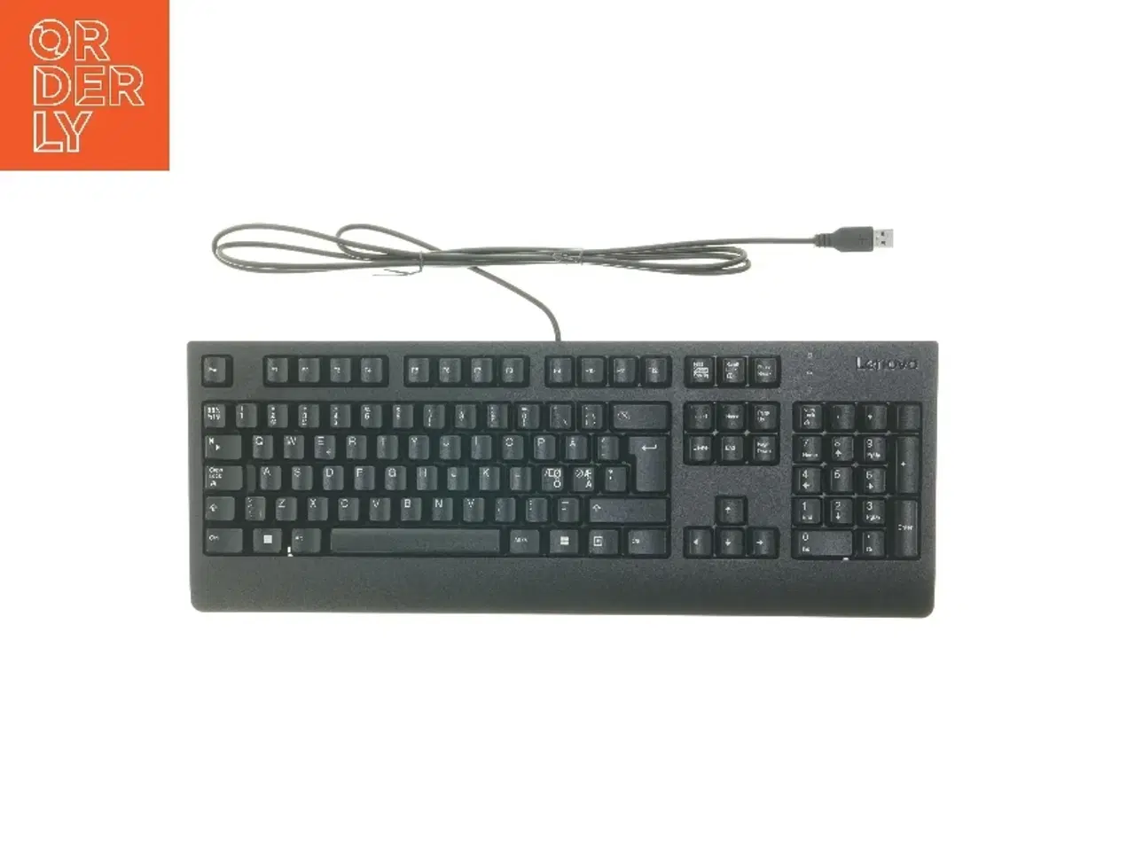 Billede 1 - Lenovo USB tastatur fra Lenovo (str. 16,5x45 cm)
