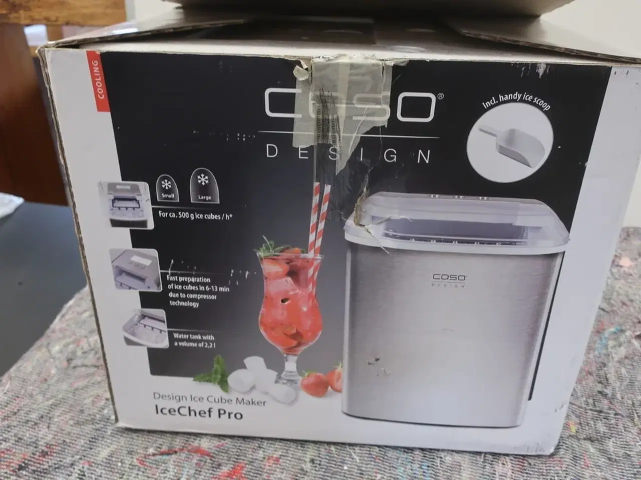 Billede 4 - Isterningsmaskine CASO DESIGN IceChef Pro