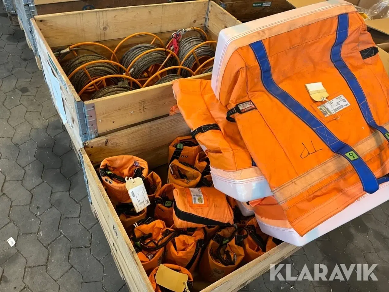 Billede 3 - Lot - Wire og hoistbags 2 paller