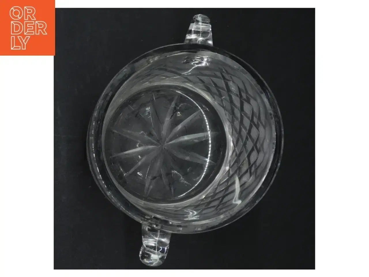 Billede 4 - Slebet glas isspand i krystalglas (str. 14 cm)
