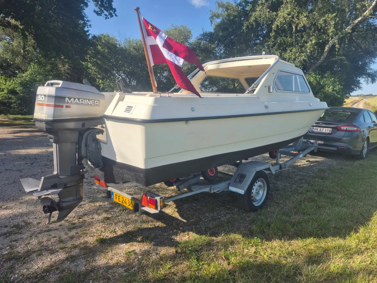 Billede 7 - Motorbåd med trailer