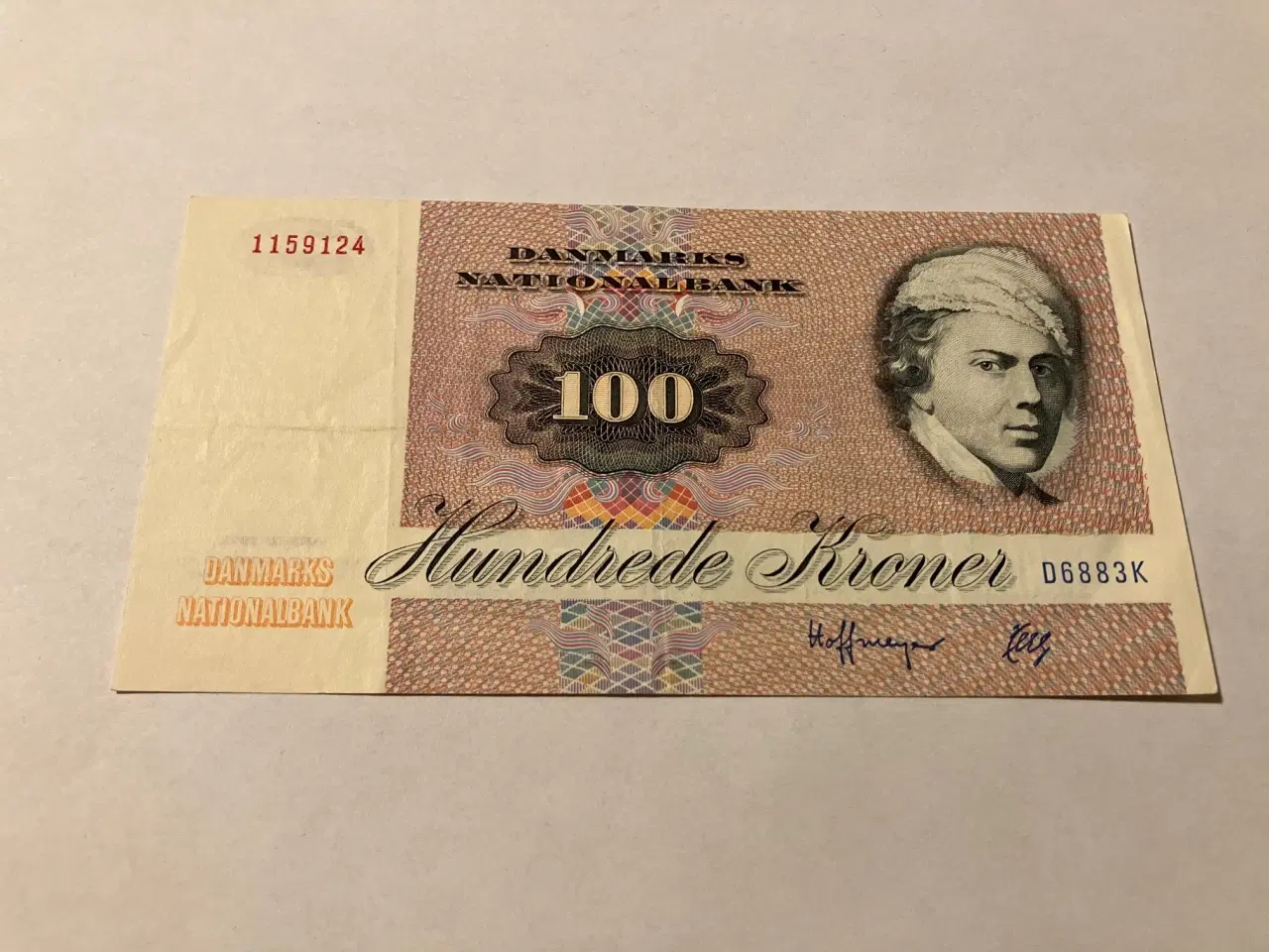 Billede 1 - 100 Kroner D6 1988