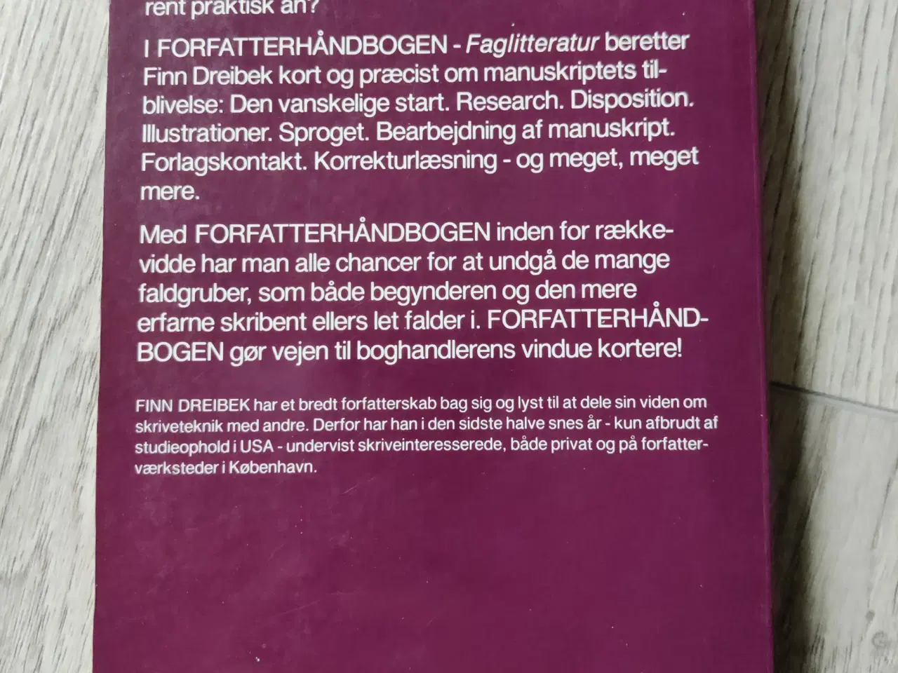 Billede 2 - BOG Forfatterhåndbogen - Faglitteratur *UDGÅET*
