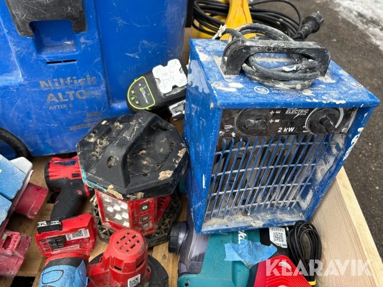 Billede 8 - Assorteret håndværktøj og støvsuger - 1 palle