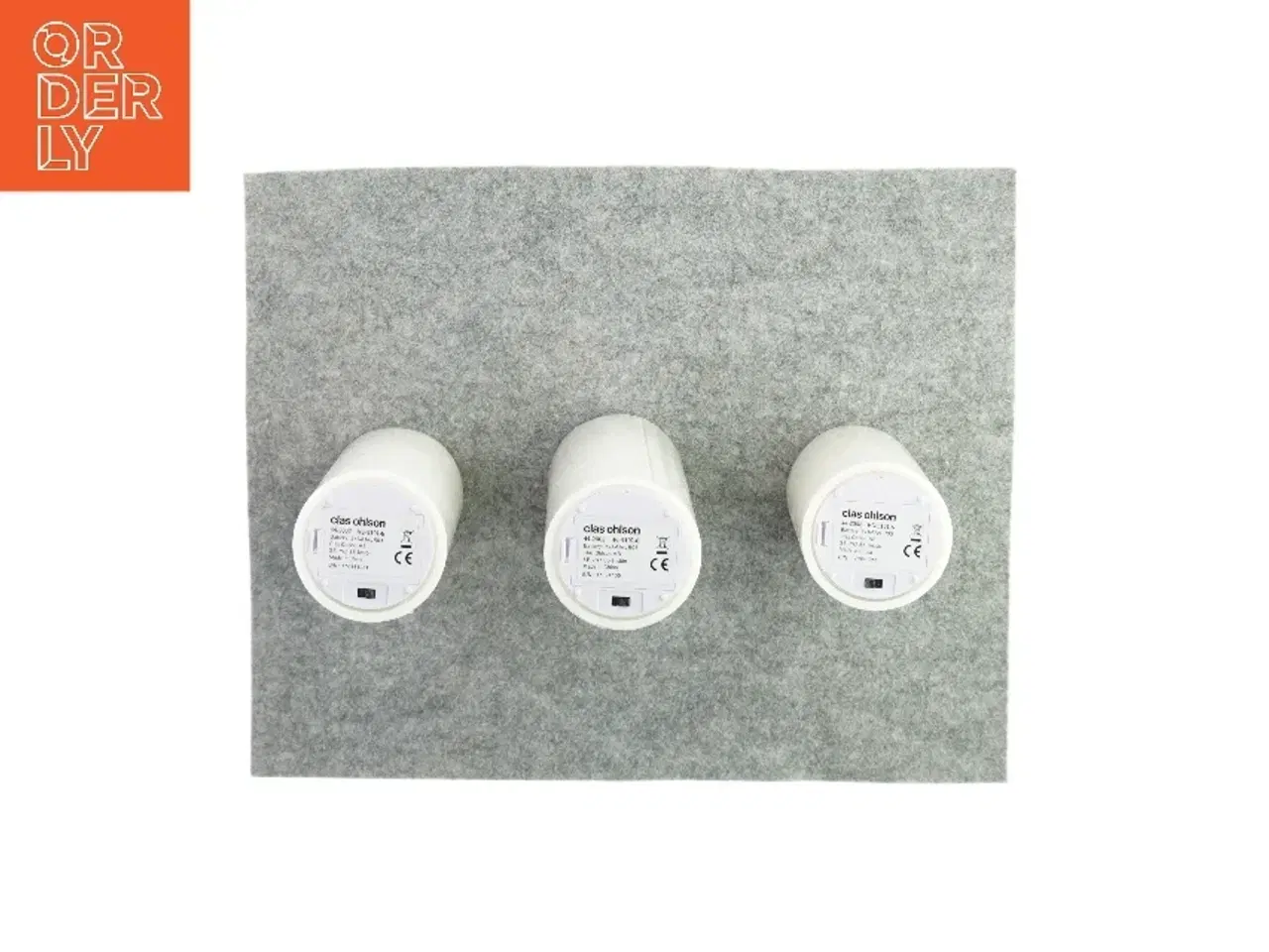 Billede 3 - LED Bloklys (3 stk) fra Clas Ohlson (str. Ø:7/H: 13, 15 og 10 cm)