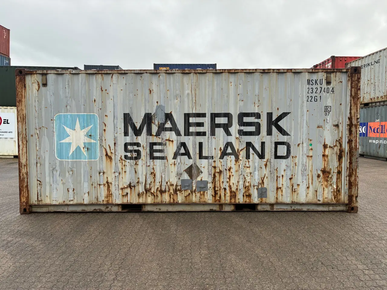 Billede 5 - 20 fods Container- ID: MSKU 232740-4