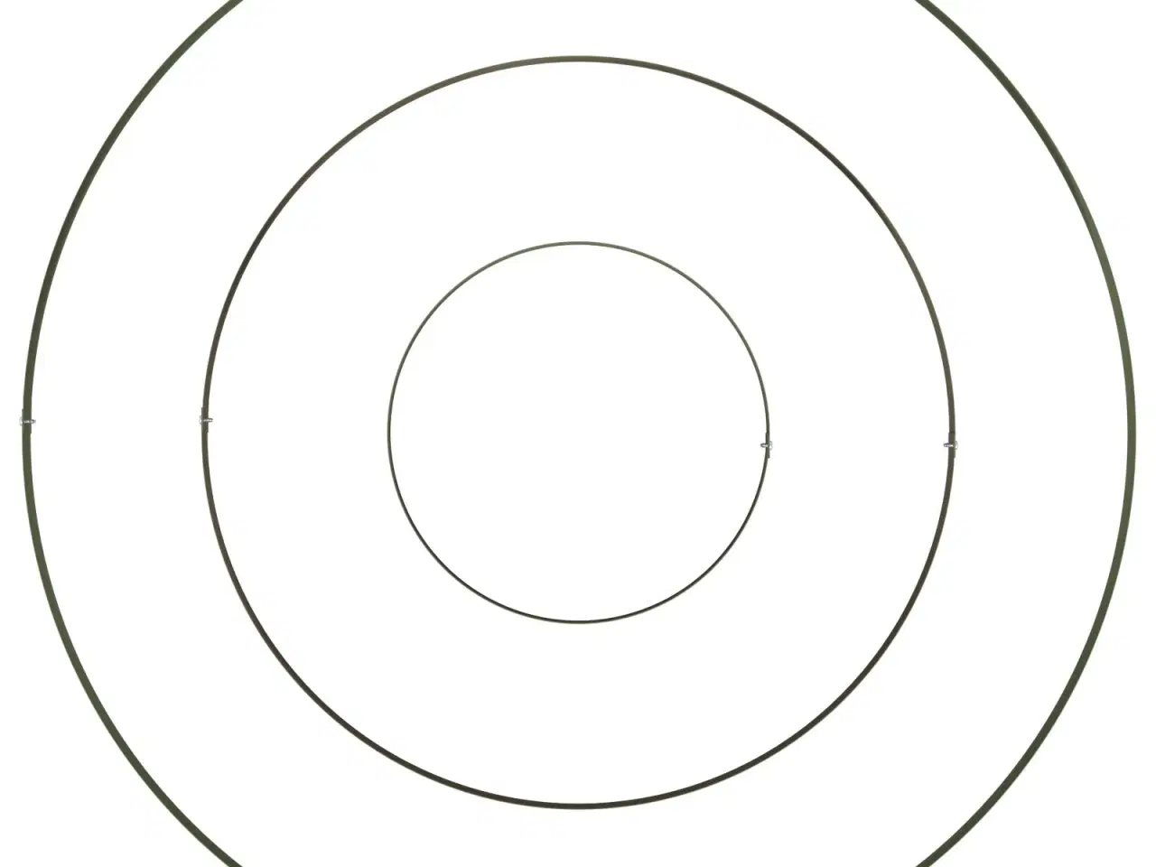 Billede 9 - Have Blomsterkrukke Olivengrøn 90 x 90 x 20 cm Stål