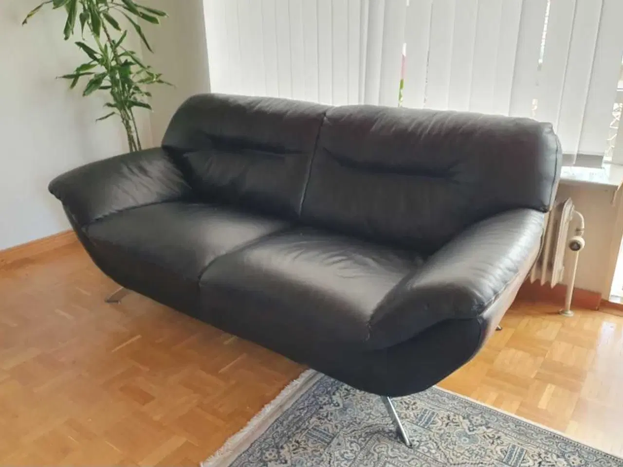 Billede 3 - Hjort Knudsen lædersofa – kvalitet og komfort!