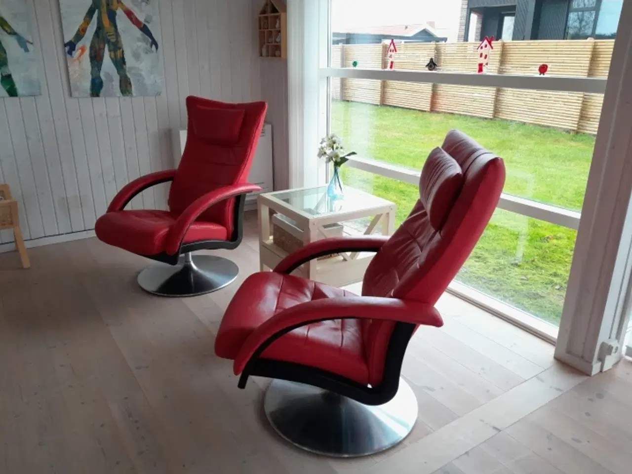 Billede 2 - Brunstad kvalitets Lænestole i fin kvalitet.