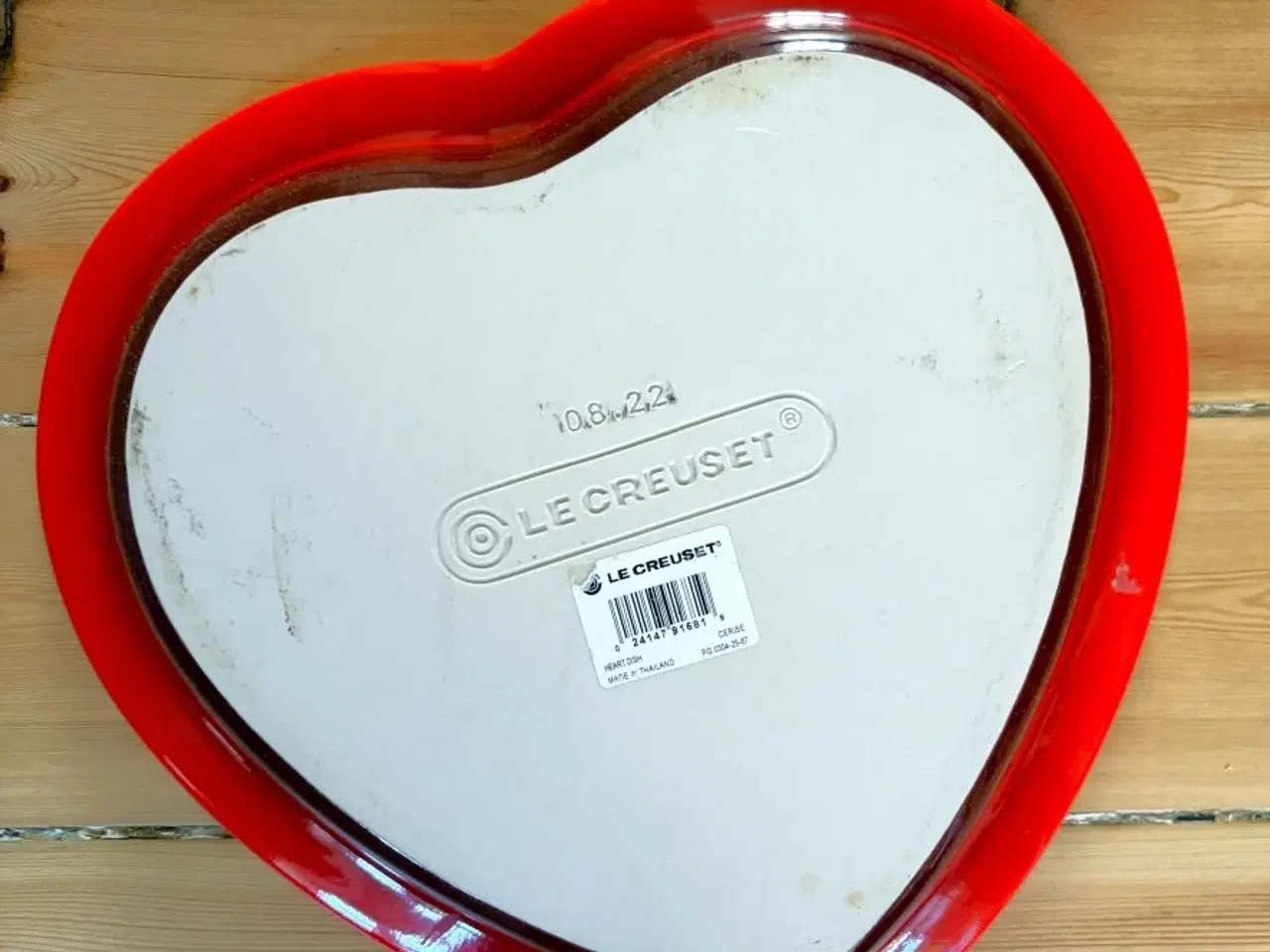 Billede 2 - Ildfast hjertefad fra Le Creuset 