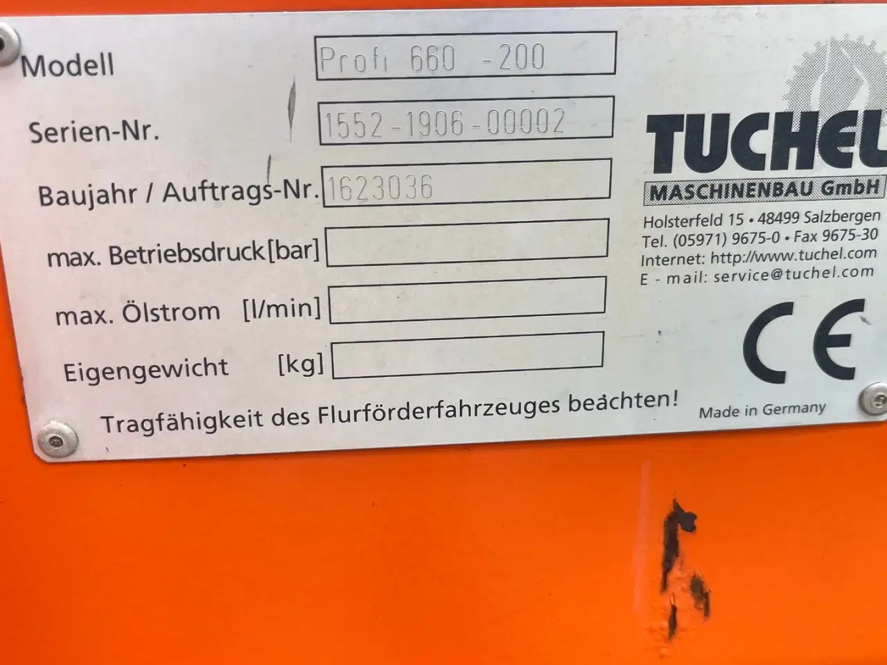 Billede 7 - Tuchel Profi 660 2meter kost med opsamler og sidebørste