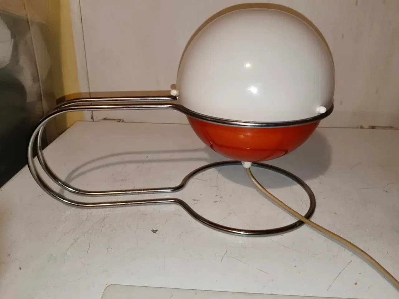 Billede 1 - super fed  sjælden space age lampe fra fog & mørup