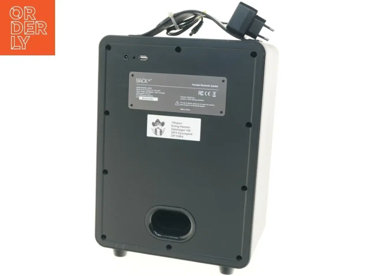 Billede 4 - Bærbar Bluetooth-højttaler SACKit fra SACKit (str. 36x27x19 cm) med indbygget batteri