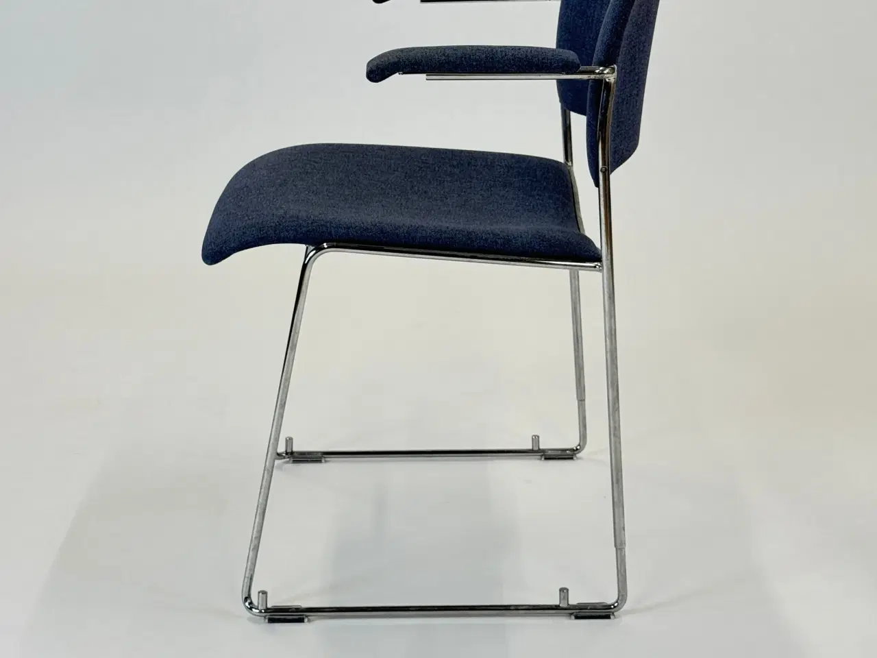 Billede 4 - Howe | 40/4 Konferencestol (Blå m. Krom Stel)