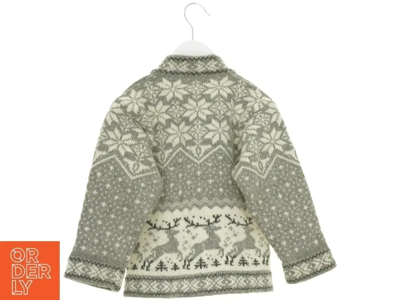 Billede 2 - Cardigan i 100% blød Merino Uld(str. 110 cm)