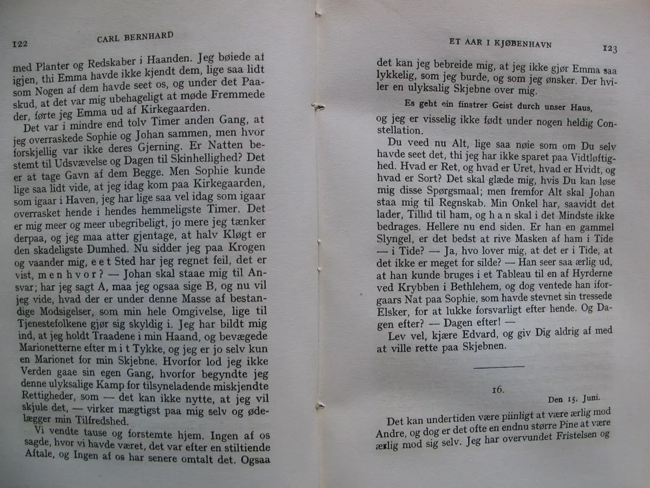 Billede 4 - Carl Bernhard. Et Aar i Kjøbenhavn, fra 1910